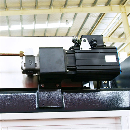 160T6m hydraulisk kantpressemaskine med 4-akset CNC-styret automatisk tilbagebøjningsmåler