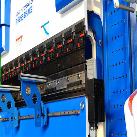 Fuld Servo CNC kantpresse 200 tons med 4-akset Delem DA56s CNC-system og lasersikkerhedssystem