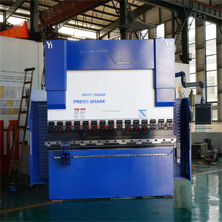 Cnc pressebremsepressemaskine Hydraulisk Cnc pressebremsestålpladebremsepresse WC67k hydraulisk bukkemaskine til varmt salg