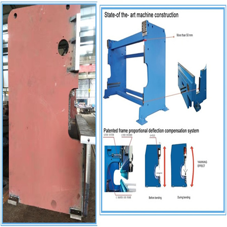 Hydraulisk kantpresse pladebukkermaskine WC67Y-80/3200 Kina billig pris hydraulisk kantpressemaskine