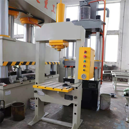 120 tons C-ramme hydraulisk presse med tegning til højhastigheds 4-søjlet hydraulisk pressemaskine