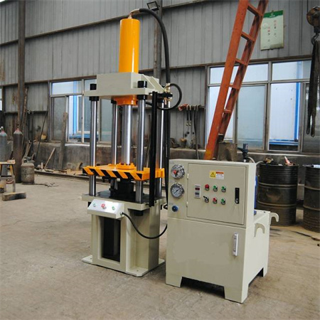 Træplastik fire søjler gør elektrisk hydraulisk 30 tons brugerdefineret puslespil presseskæremaskine