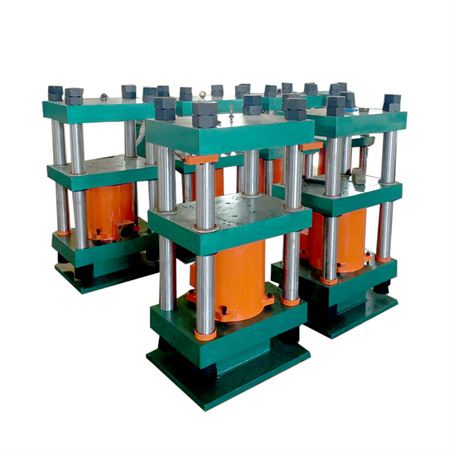 Kina leverandør hydraulisk præcis 4 søjle presseskæremaskine til skofremstilling