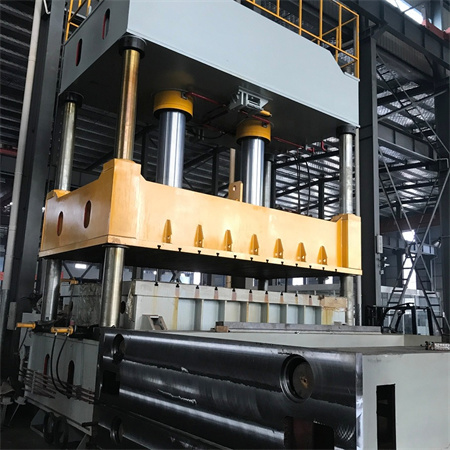 Bevægeligt arbejdsbord elektrisk 100 ton dobbeltsøjlet manuel hydraulisk pressemaskine