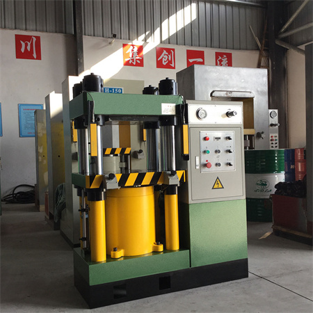4-søjlet hydraulisk pressemaskine Kina 4-søjlet servosystem Hydraulisk pressemaskine med høj præcision i aluminium