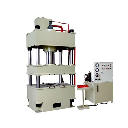 Højkvalitets INT-20F fodbetjent hydraulisk presse med måler: