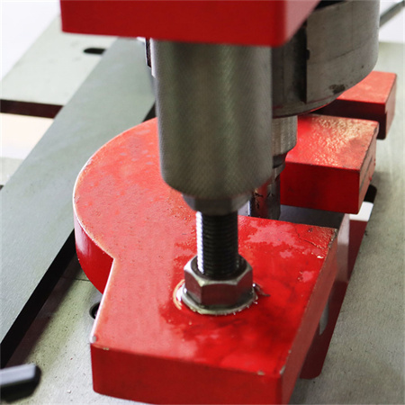 Q35y serie Metalplade stansning klipning bukke maskine rundstang jern rund vinkel jern klipning lille hydraulisk jernarbejder