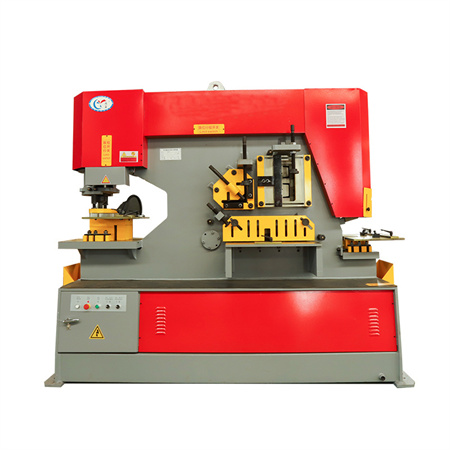 Iron Worker Press Hydraulic Press Factory Producent Iron Worker Automatisk hydraulisk saks og kantpressemaskine