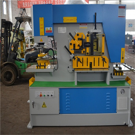 Metal multifunktionel hydraulisk jernbearbejdningsmaskine med bøjeklipning og stansning