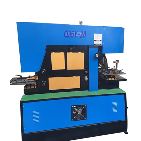 Q35Y-50 Hydraulisk jernbearbejdning til pladestansning og vinkeljernskære CNC 12 CE hydraulisk presse
