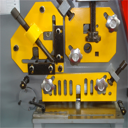 Q35Y Kombineret stansemaskine klipning, multifunktion jernarbejder stansemaskine klipning CE hydraulisk presse 2 år CNC