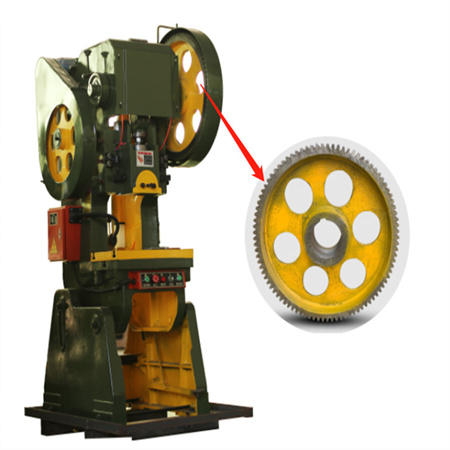 C-ramme enkelt håndsving Excentrisk Mekanisk Power Press Machine, 80 Ton Punch Press