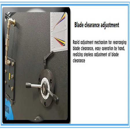 Hydraulisk håndsaks/cnc guillotineklippemaskine