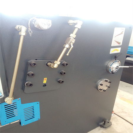 CNC hydraulisk skærer Metal rustfrit stålplade Jernplade Fodbetjent klippemaskine Hånd guillotinesaks