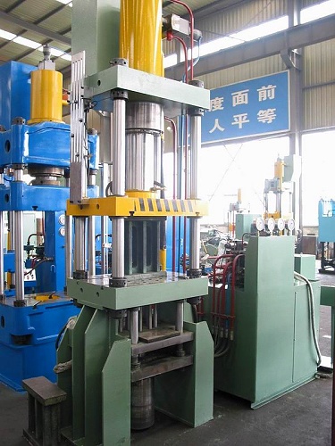 Metal hulmaskine Dybttrækning 100 ton fire kolonne hydraulisk pressemaskine